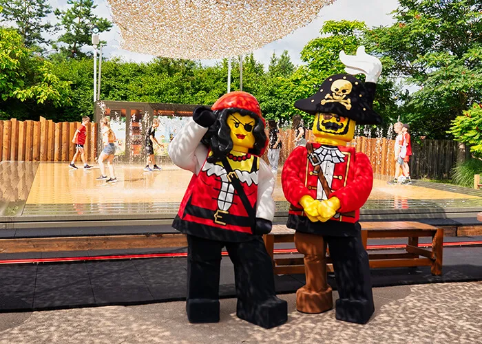 LEGOLAND Piraten Wasserspaß mit Walking Charactern