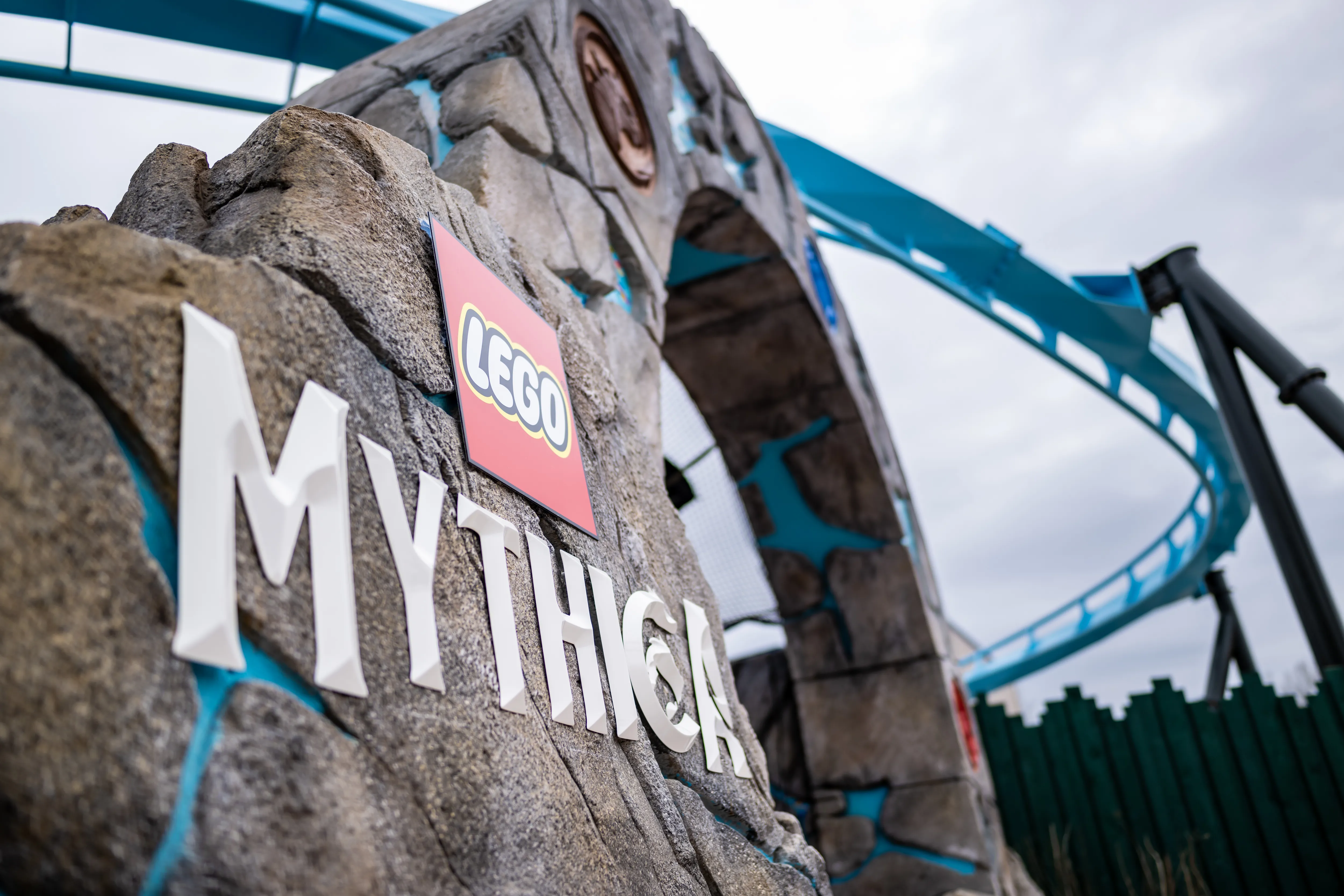LEGO MYTHICA entrance portal at LEGOLAND Deutschland