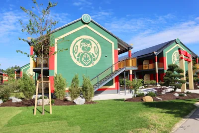 NINJAGO Quarter buildings in the LEGOLAND vacation village