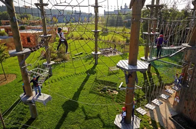LEGOLAND Holiday Village High ropes course