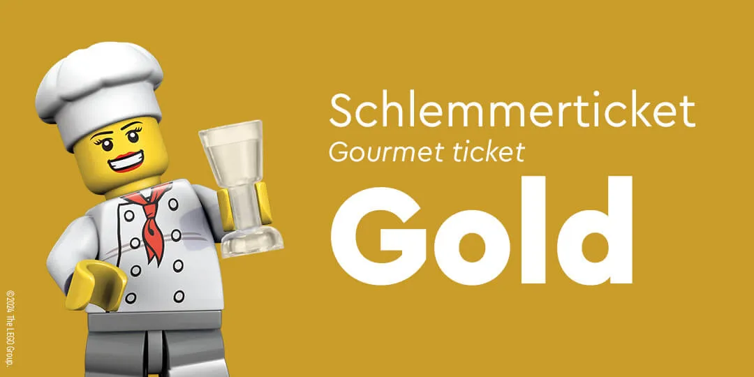 LEGOLAND gourmet ticket Gold