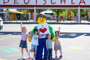 Children with LEGOLAND residents Legoland Boy