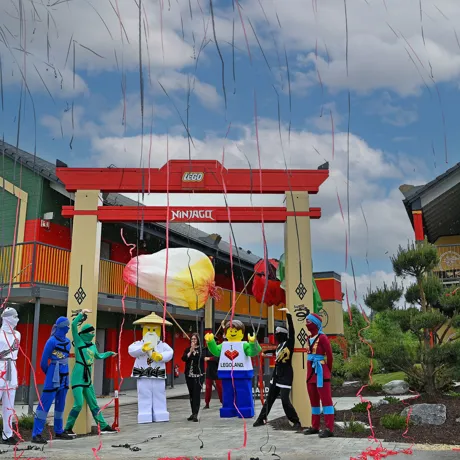 LEGOLAND Eröffnung NINJAGO Quartier Eröffnungszeremonie