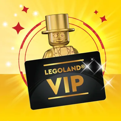LEGOLAND VIP package logo with minifigure
