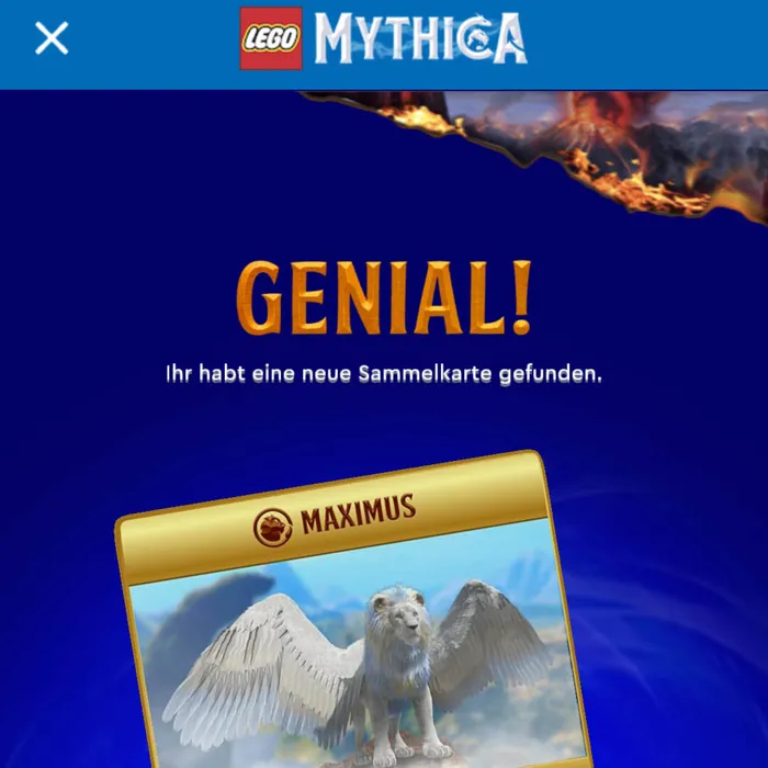 LEGO MYTHICA AR on LEGOLAND App