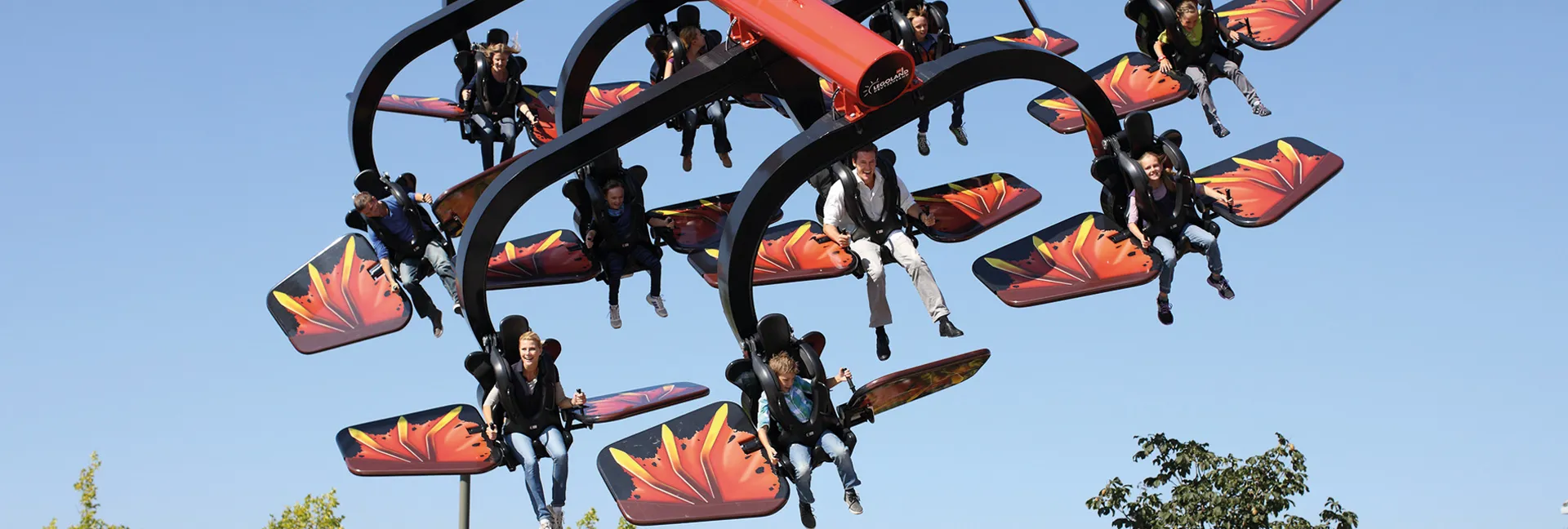 Flying NINJAGO at LEGOLAND