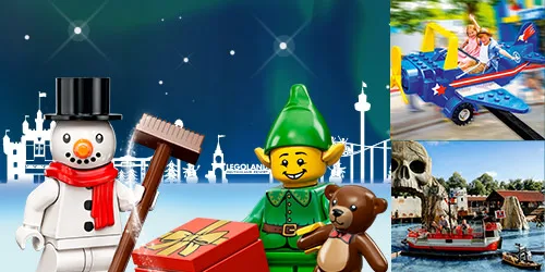Legoland Weihnachtsgeschenk Ticket Limited