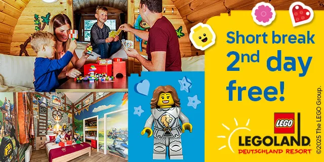 Summer Special: Stay at LEGOLAND® Deutschland + 2nd Park Day Free