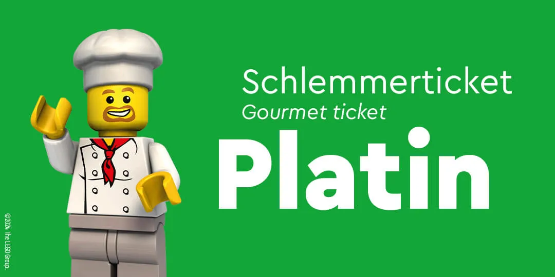 LEGOLAND gourmet ticket Platin