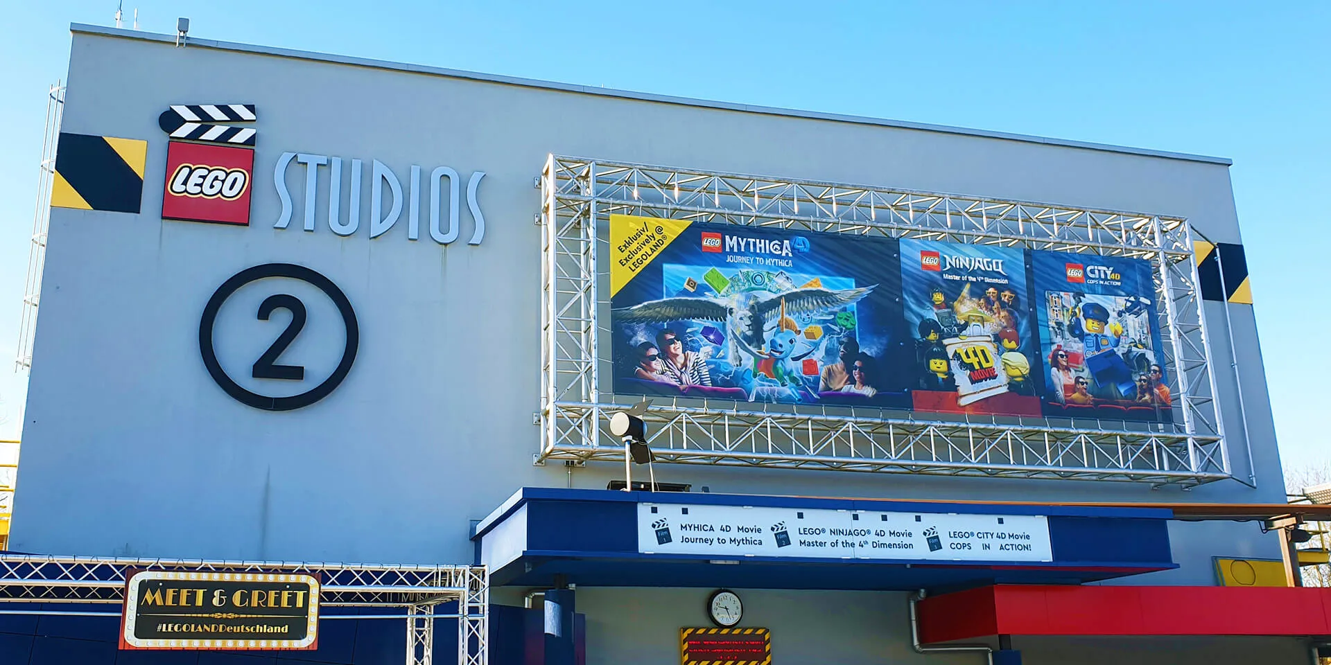 LEGO Studios, le cinéma de LEGOLAND Allemagne