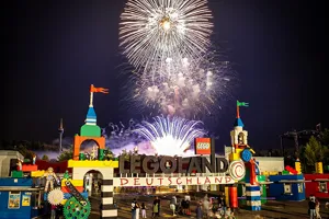 LEGOLAND Portal Fireworks at Long Night