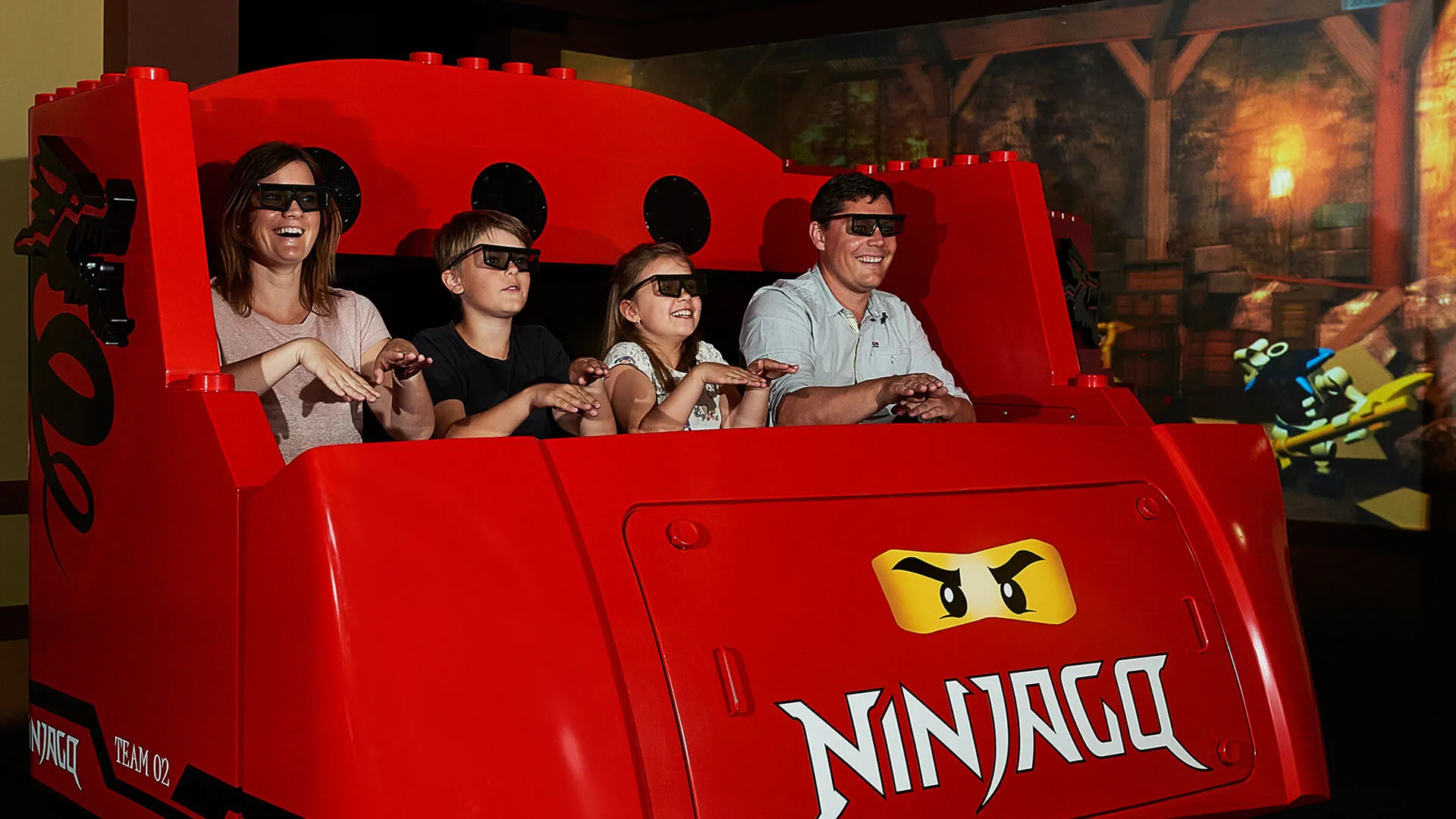 LEGOLAND Rides LEGO NINJAGO The Ride 
