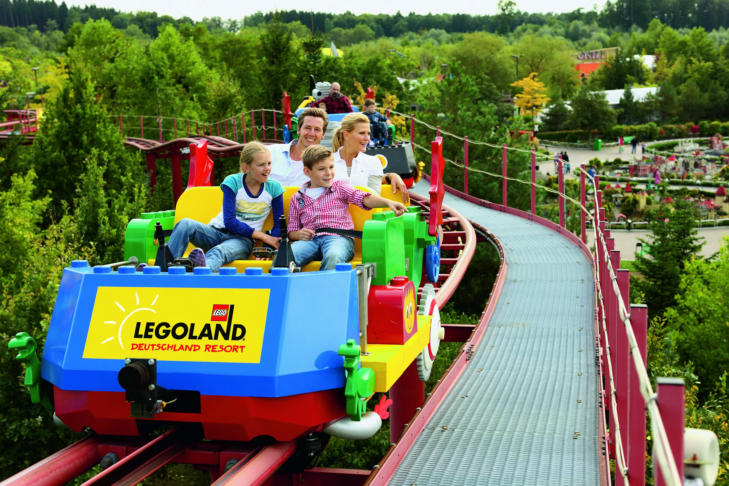 LEGOLAND Deutschland Ride for families Pedal-a-car
