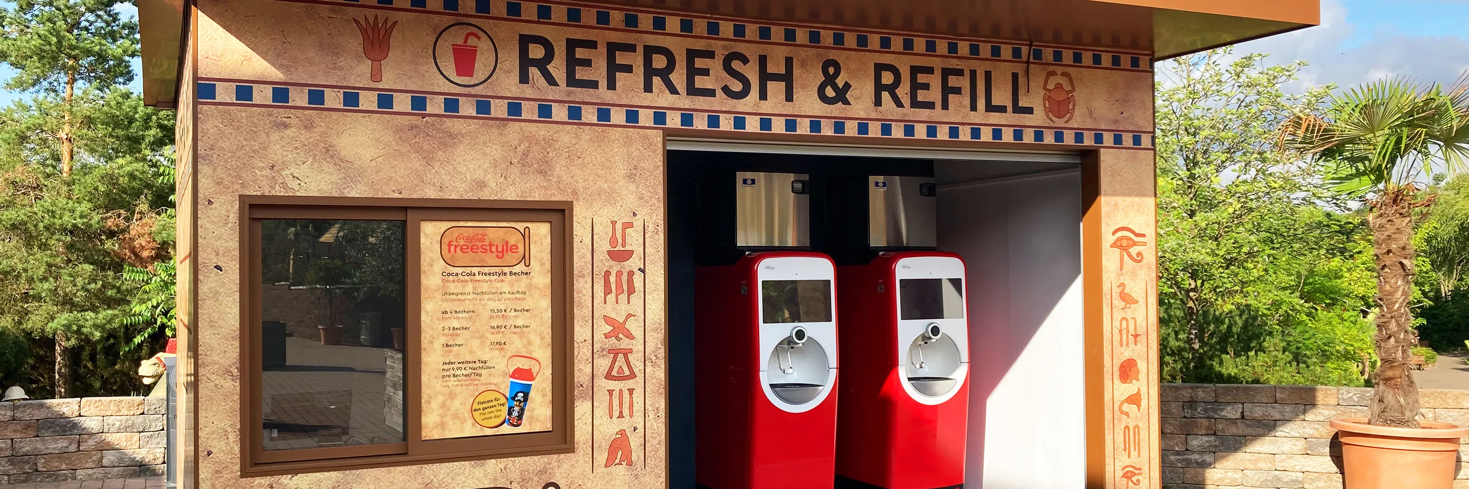 Refresh & Refill - Coca-Cola freestyle at LEGOLAND