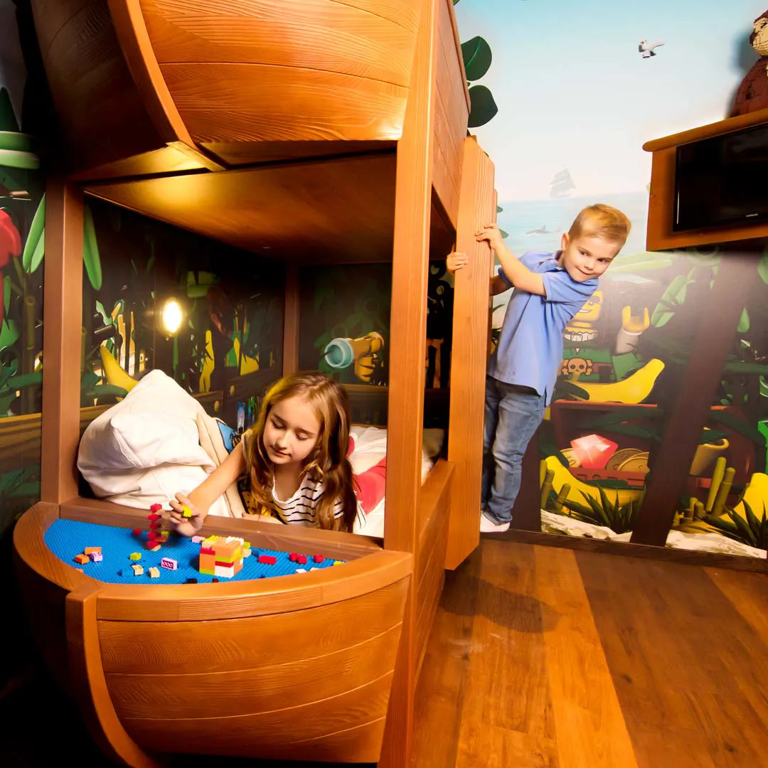 LEGOLAND Holiday Village - Pirate Island Hotel - Children's room