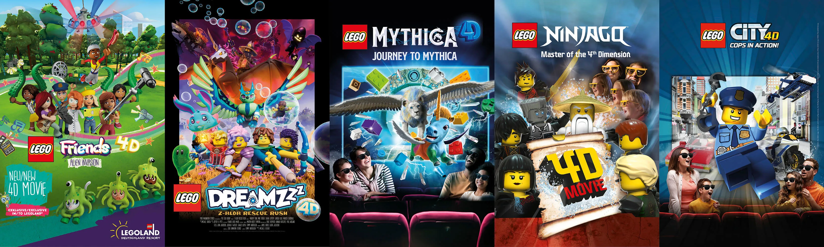 Movies in the LEGO Studios at LEGOLAND Deutschland