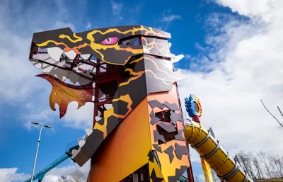 Lavaland Playground at LEGOLAND Themed Area LEGO MYTHICA