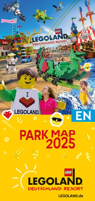 LEGOLAND Deutschland Resort Park Map 2025 Download
