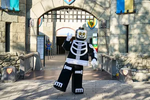LEGOLAND resident Halloween Skeleton