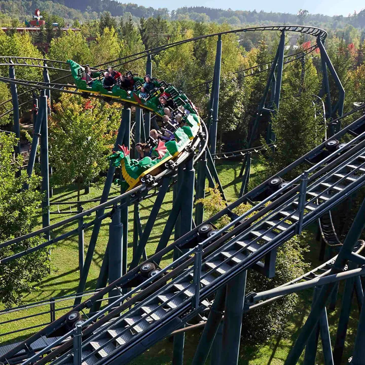 LEGOLAND Fire Dragon Roller Coaster
