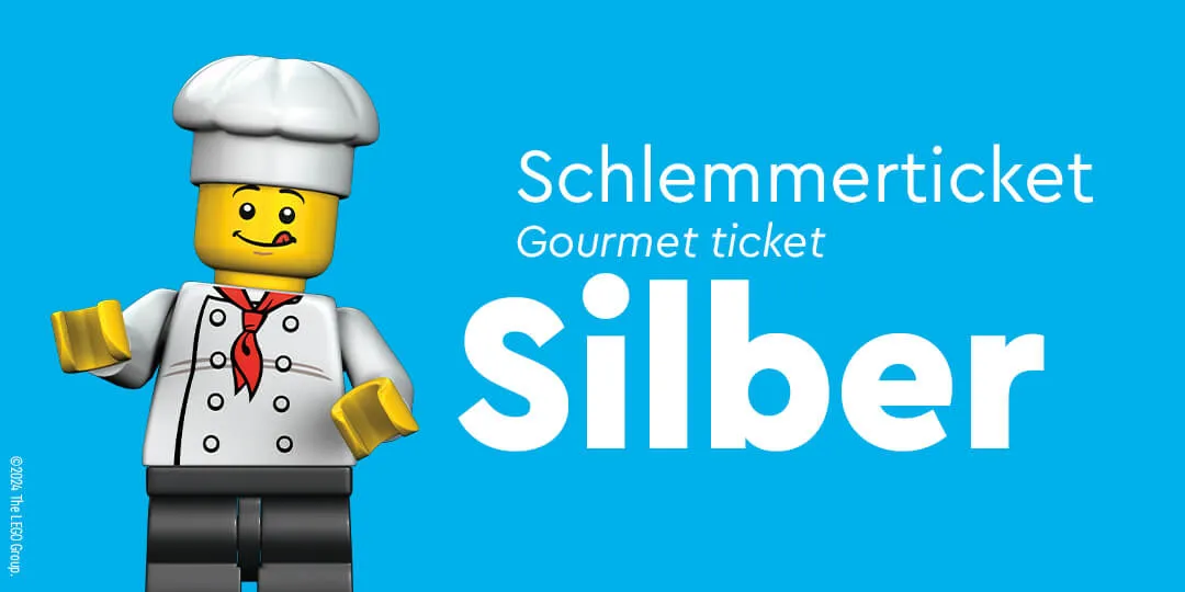 LEGOLAND gourmet ticket Silber