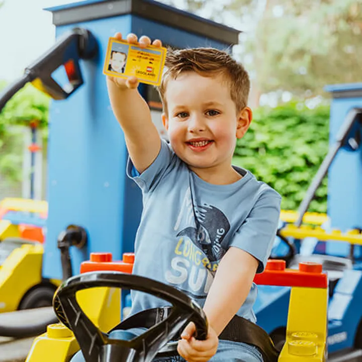 your first driving licence at the LEGOLAND Junior Driving School